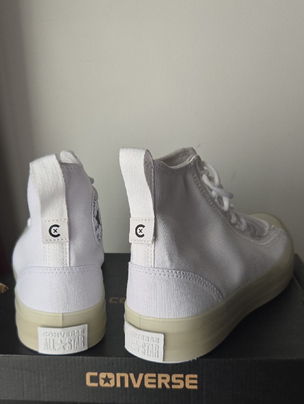 Converse CTAS CX EXP2 HI  White Mens US 10 - Picture 5 of 6